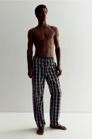 Пижамные брюки свободного кроя , бежевый H&M