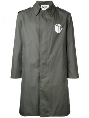 Пальто с принтом G.V.G.V.Flat. Цвет: зелёный