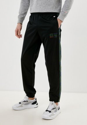 Брюки спортивные Champion LEGACY Neon Sport Elastic Cuff Pants. Цвет: черный