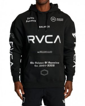 Худи All Brand RVCA. Цвет: черный