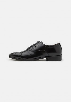 Элегантные туфли на шнуровке Leather , черный Zign