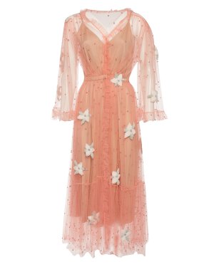 Платье 11195D122/PA823 40 розовый Alena Akhmadullina. Цвет: розовый