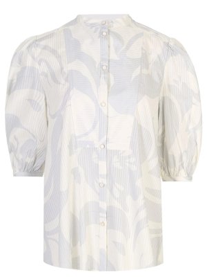 Блуза хлопковая ETRO. Цвет: белый