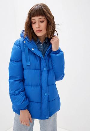 Куртка утепленная Gap. Цвет: синий