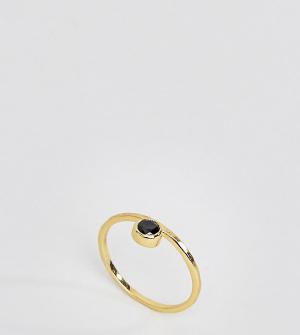 Позолоченное кольцо с лунным камнем Liars & Lovers. Цвет: золотой