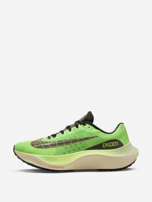 Кроссовки мужские Zoom Fly 5, Зеленый Nike. Цвет: зеленый