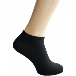 Носки мужские гладкие короткие ARAMIS, набор из 5 пар, размер 41-42 (27), цвет черный Aramis. Цвет: черный