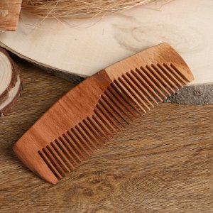 Гребень, двойной, дуб, 18 см, No brand