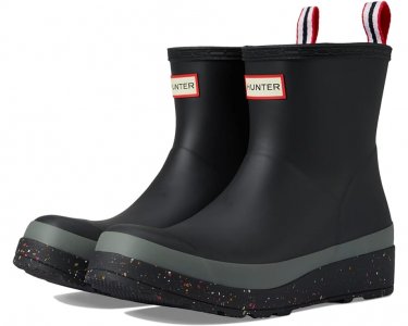 Ботинки Play Short Speckle Sole Wellington Boots, цвет Black/Urban Grey Hunter