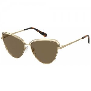 Солнцезащитные очки  PLD 4094/S J5G SP SP, золотой, коричневый Polaroid. Цвет: коричневый