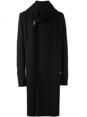 Пальто с капюшоном Poème Bohémien. Цвет: чёрный