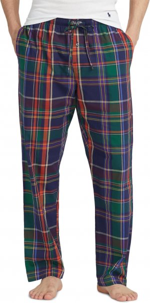 Тканые пижамные брюки , цвет Academy Plaid/RL2000 Red PP Polo Ralph Lauren