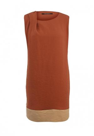 Платье Paolo Casalini. Цвет: коричневый