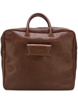 Дорожная сумка Maison Margiela. Цвет: коричневый
