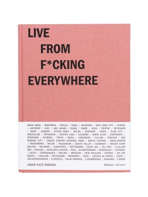Книга Live From F*cking Everywhere Mendo. Цвет: красный