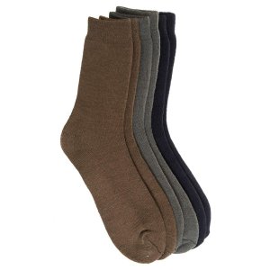 Pack-3 Простые носки из термоволокна 6157 мужские Marie Claire