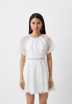 Платье ML Monique Lhuillier. Цвет: белый