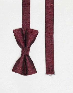Бордовый галстук-бабочка French Connection
