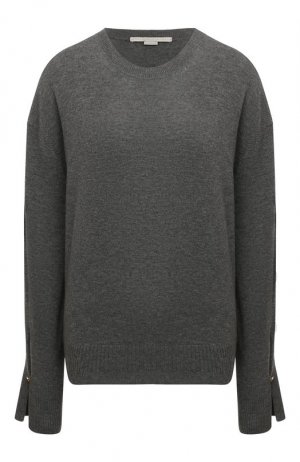Шерстяной пуловер Stella McCartney. Цвет: серый