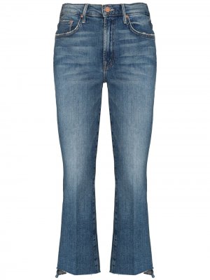 Укороченные джинсы Insider MOTHER. Цвет: синий