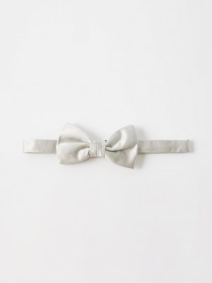 Шелковый галстук-бабочка , серый Lanvin