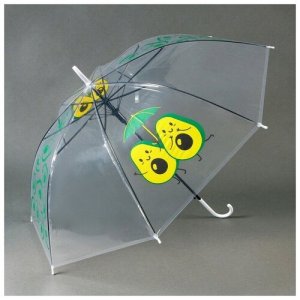 Зонт , бесцветный Funny toys. Цвет: бесцветный/прозрачный