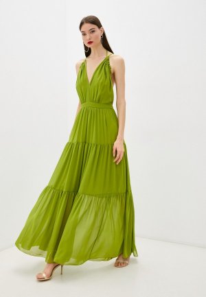 Платье Seam. Цвет: зеленый