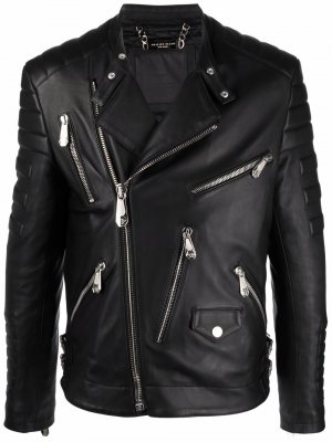 Куртка с декором Skull Philipp Plein. Цвет: черный