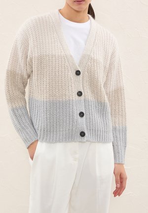 Пуловер PESERICO. Цвет: серый