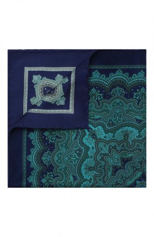 Шелковый платок Stefano Ricci. Цвет: зелёный