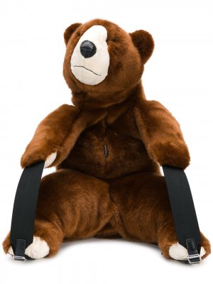 Рюкзак в виде плюшевого медведя Dolce & Gabbana. Цвет: коричневый