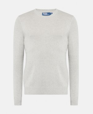 Кашемировый пуловер , светло-серый Polo Ralph Lauren