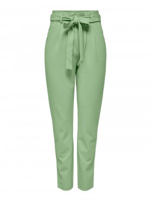 Зауженные брюки со складками спереди TANJA, зеленый JDY