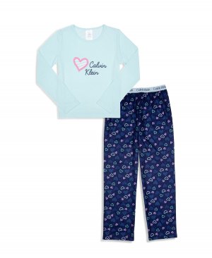 Пижамный комплект из двух предметов для больших девочек Calvin Klein