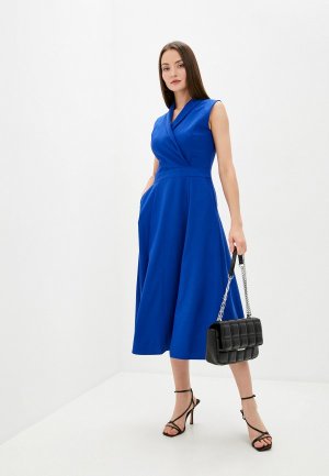 Платье Rosso Style. Цвет: синий
