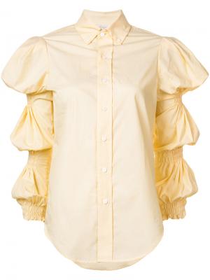 Рубашка Ophelia Petersyn. Цвет: жёлтый и оранжевый