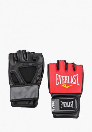 Перчатки ММА Everlast Pro Style Grappling. Цвет: красный