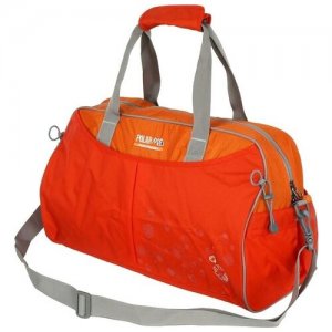 Спортивная сумка Polar, дорожная сумка,ручная кладь, ремень через плечо, нейлон, водоотталкивающая ткань 57 х 34 25 POLAR. Цвет: оранжевый