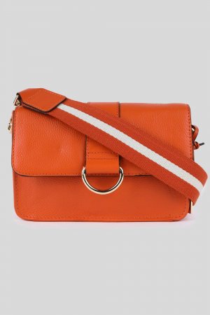 Маленькая сумка через плечо 'Amore di Cuoio' из натуральной кожи , оранжевый Ashwood Leather