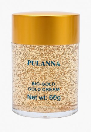 Гель для лица Pulanna Био-золотой крем от морщин -Gold Cream 60г. Цвет: золотой
