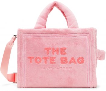 Розовая большая сумка ' Terry Medium Tote Bag' Marc Jacobs