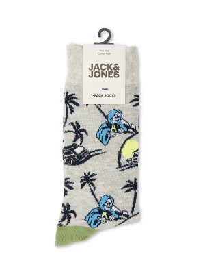 Повседневные носки с высокой манжетой Jack Jones, светло-серый & Jones