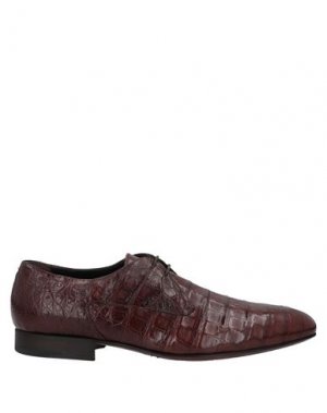 Обувь на шнурках ALBERTO GUARDIANI. Цвет: коричневый