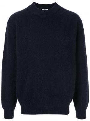 Пуловер с длинными рукавами H Beauty&Youth. Цвет: синий