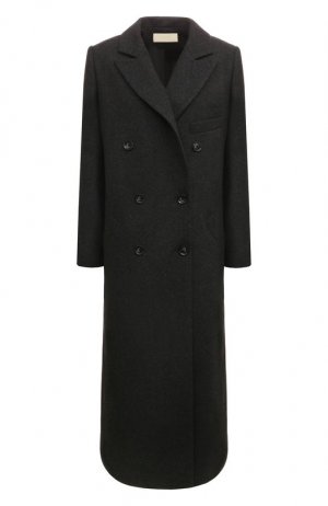 Шерстяное пальто Simplify. Цвет: серый