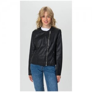 Куртка-косуха из экокожи T4F W9905.58 Черный 44 Tom Farr. Цвет: черный