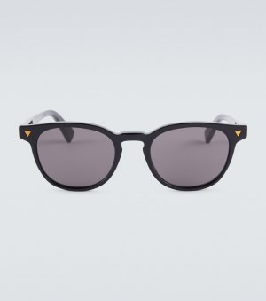 Круглые солнцезащитные очки panthos , черный Bottega Veneta