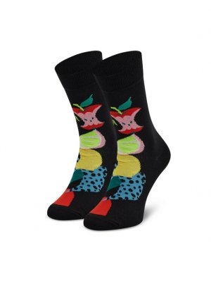 Высокие носки унисекс , черный Happy Socks