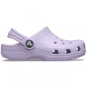 Сабо Classic Clog Kid, размер J2 US, фиолетовый Crocs. Цвет: фиолетовый