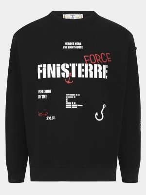 Свитшоты Finisterre Force. Цвет: черный